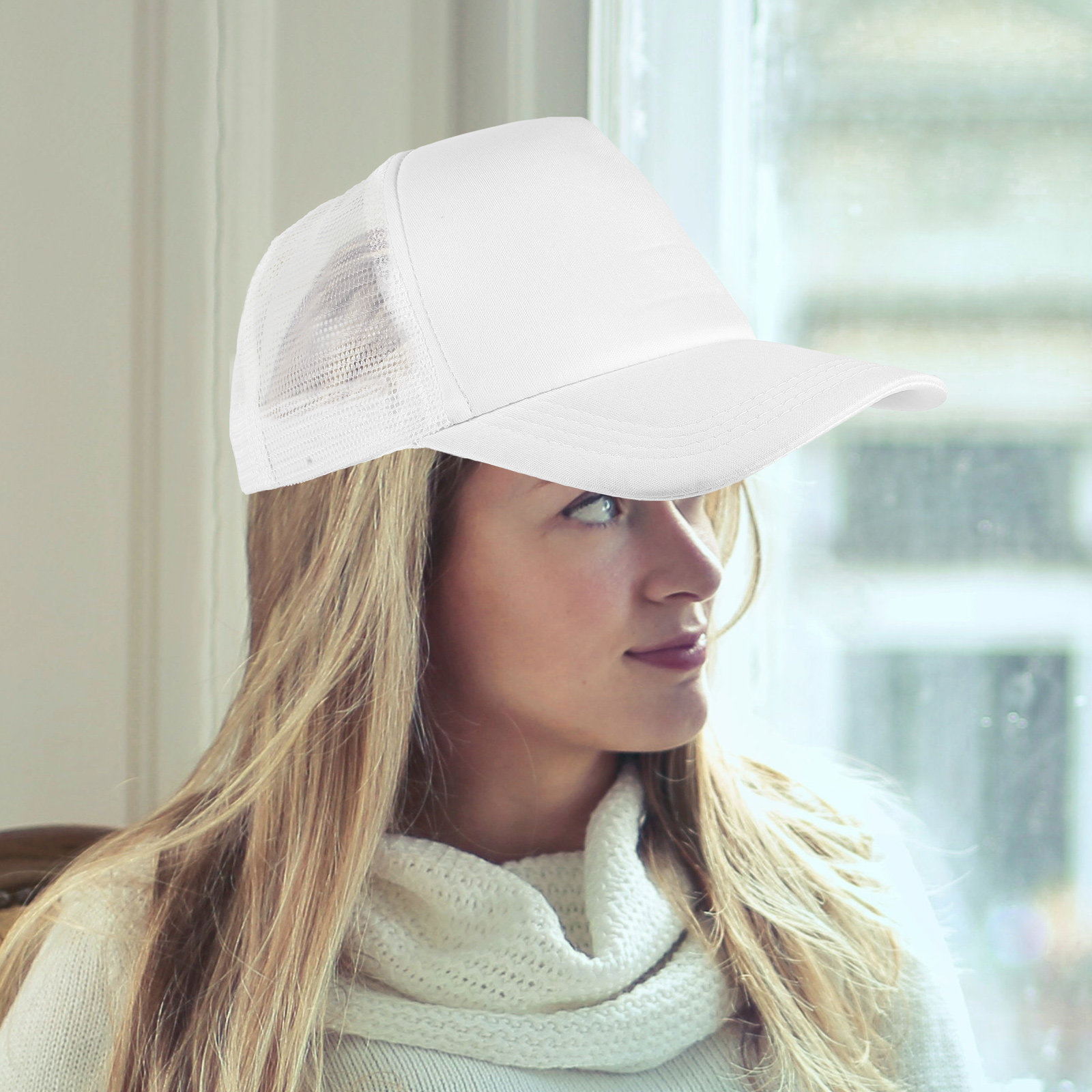 Hat Sublimation Blank - 10Pcs Blank Baseball Caps Mesh Sublimation