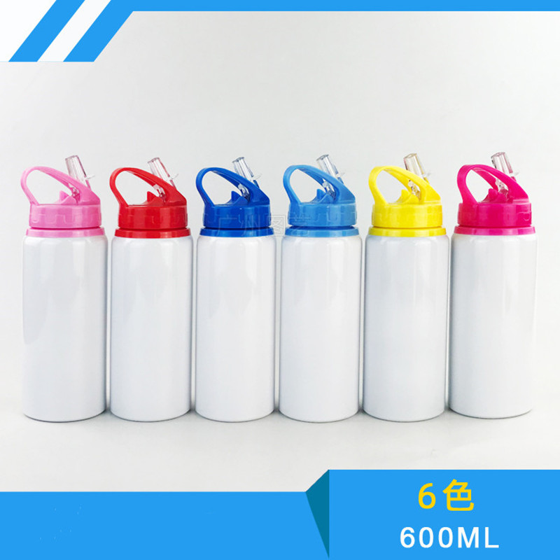 Puzzle Blank White - 6pcs/lot Sublimation Blank 600ml Colorful Mug