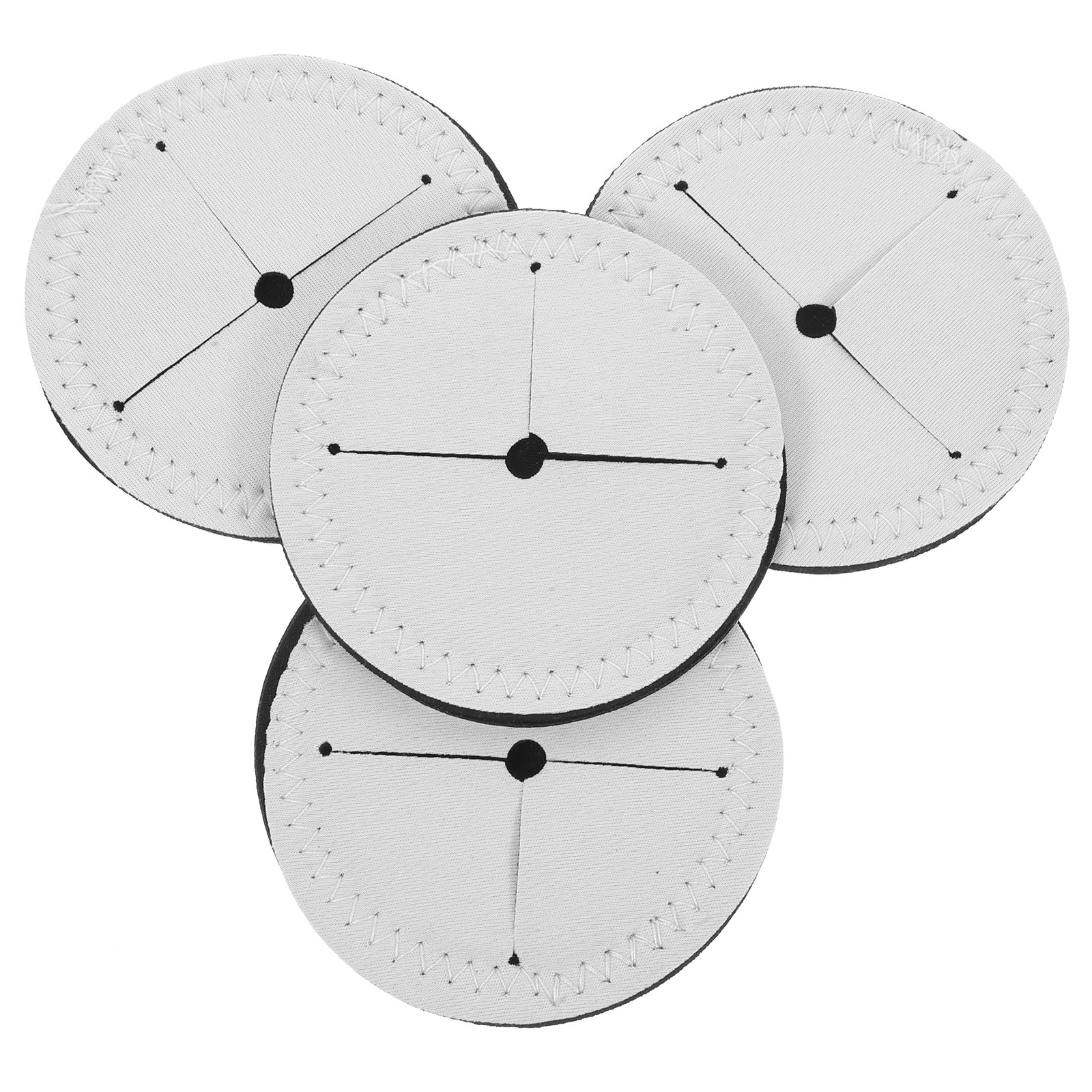 Coaster Sublimation Blank - 4Pcs Red Wine Cup Coasters Heat