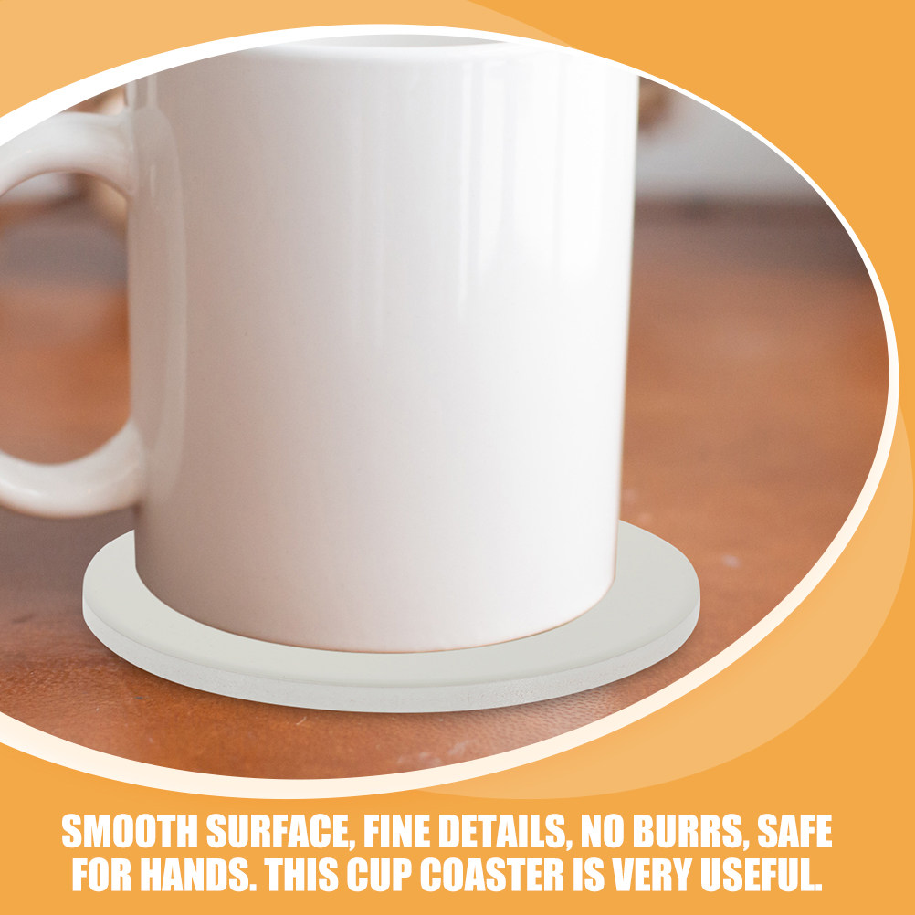 Coaster Sublimation Blank - 2Pcs Ceramic Coasters Sublimation Blank Heat