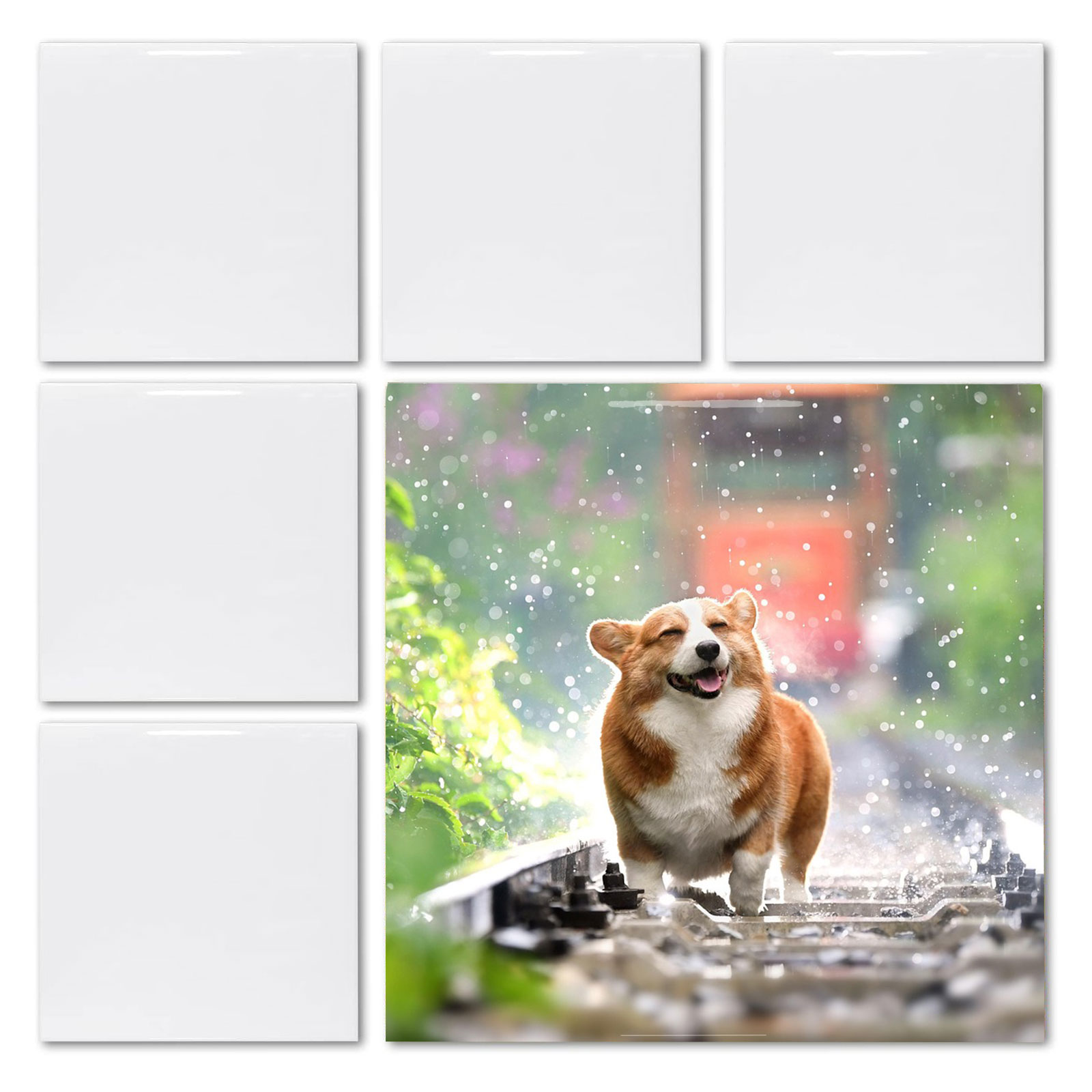 Ceramic Tile Blank - 20pcs 4
