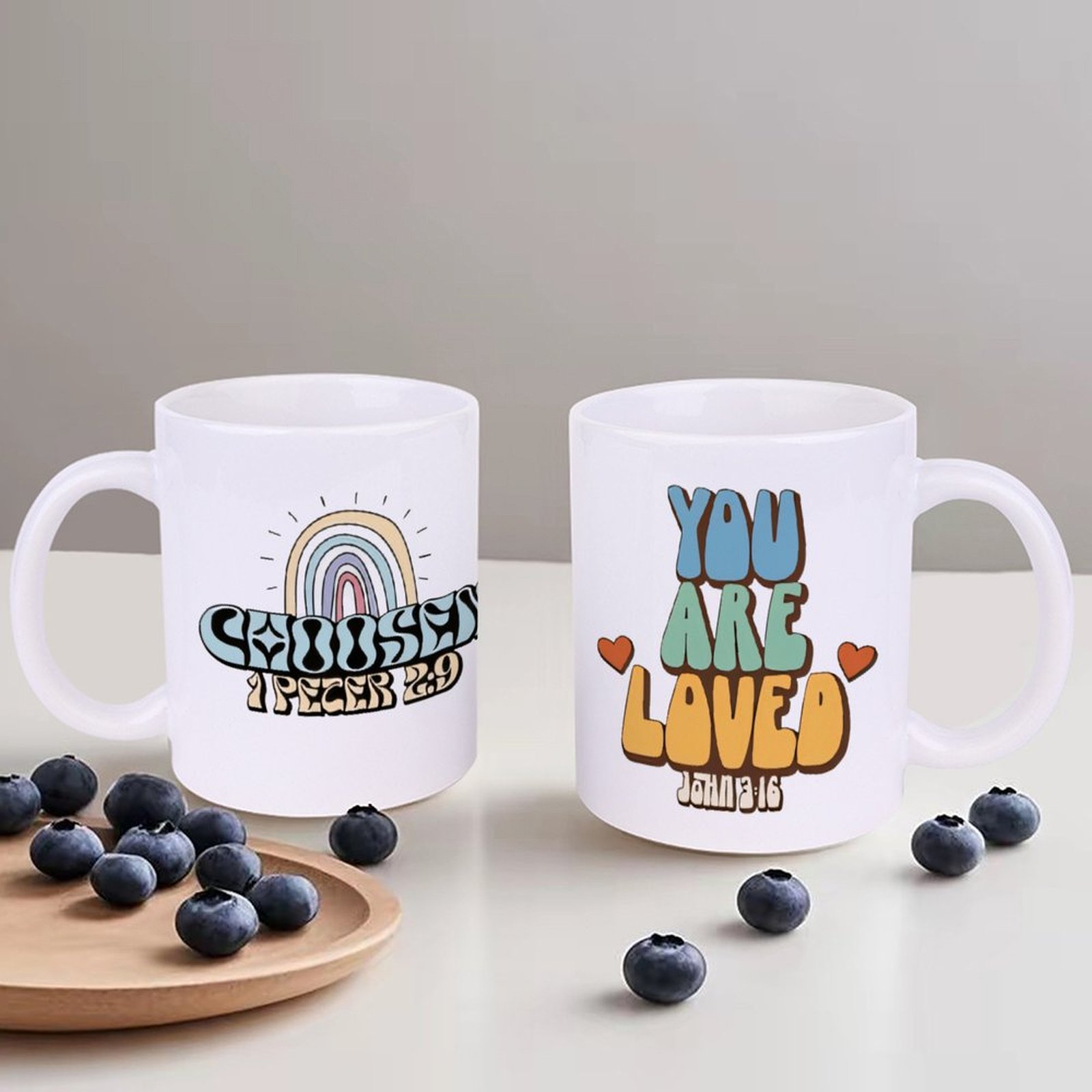 Sublimation Mug White - A Rainbow And A Rainbow With