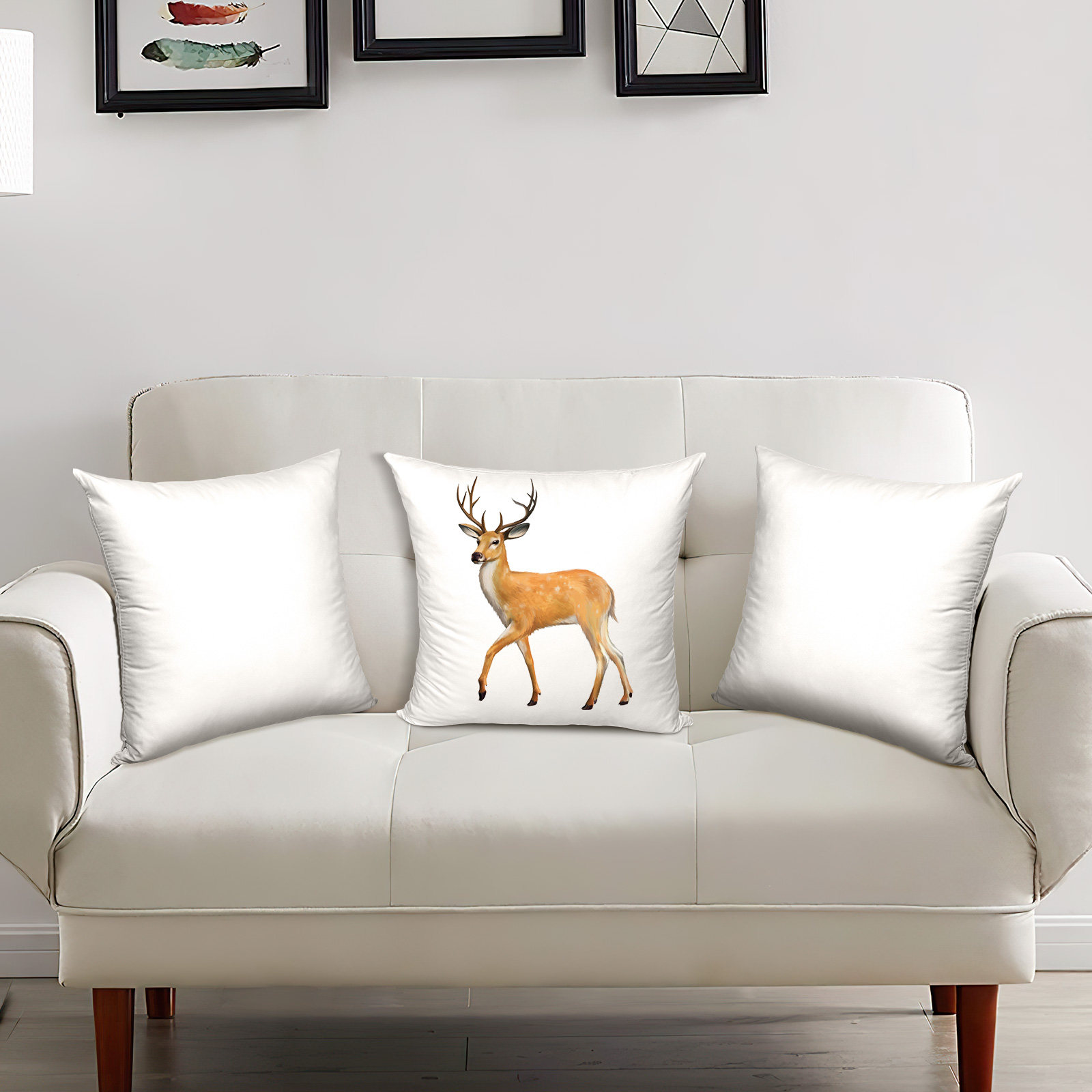 Pillow Cover Sublimation - 4Pcs Sublimation Pillow Cover White Blank