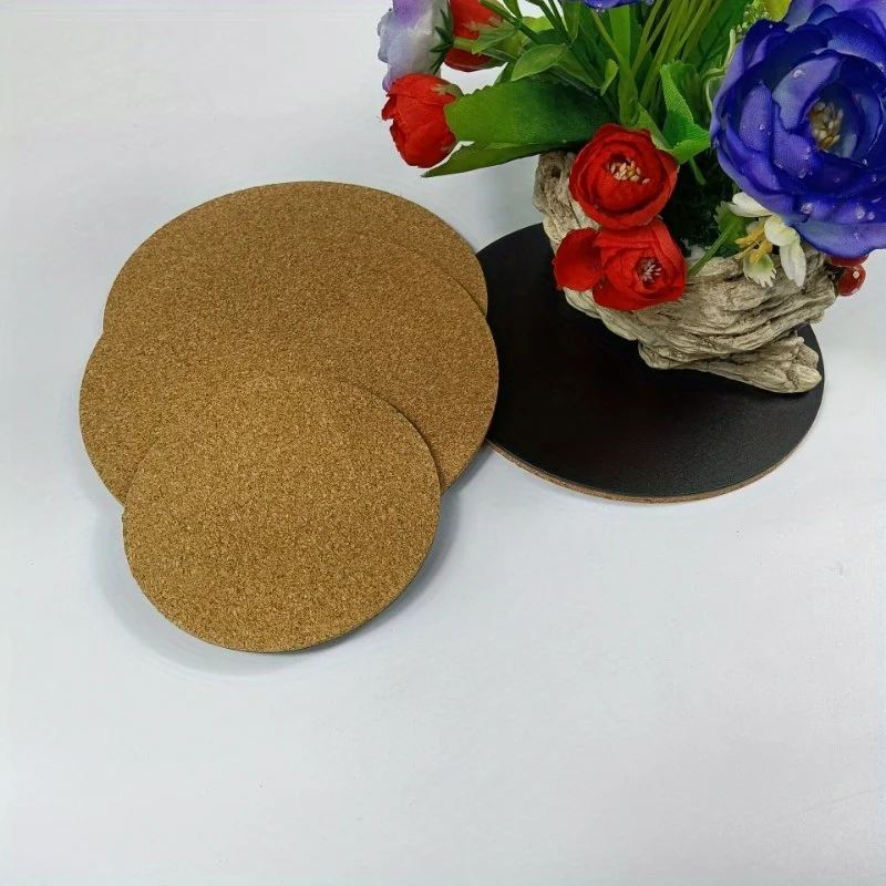 Coaster Sublimation Blank - 1/4Pcs Flower Pot Mat Kitchen Insulation