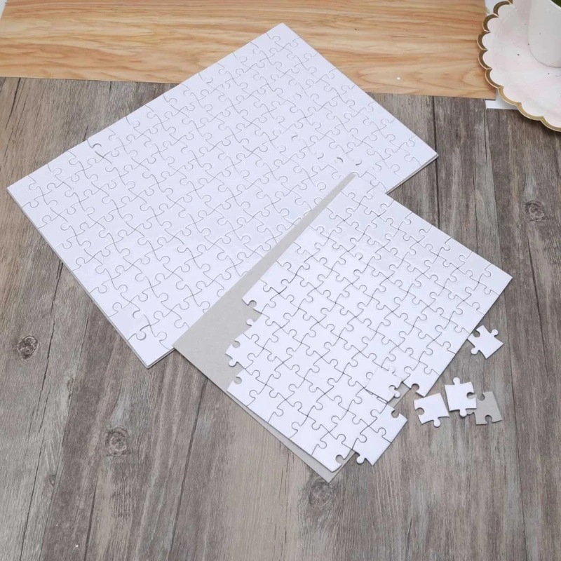 Puzzle Blank White - 10sheets/lot Printable Jigsaw Puzzles A4/A5 Sublimation