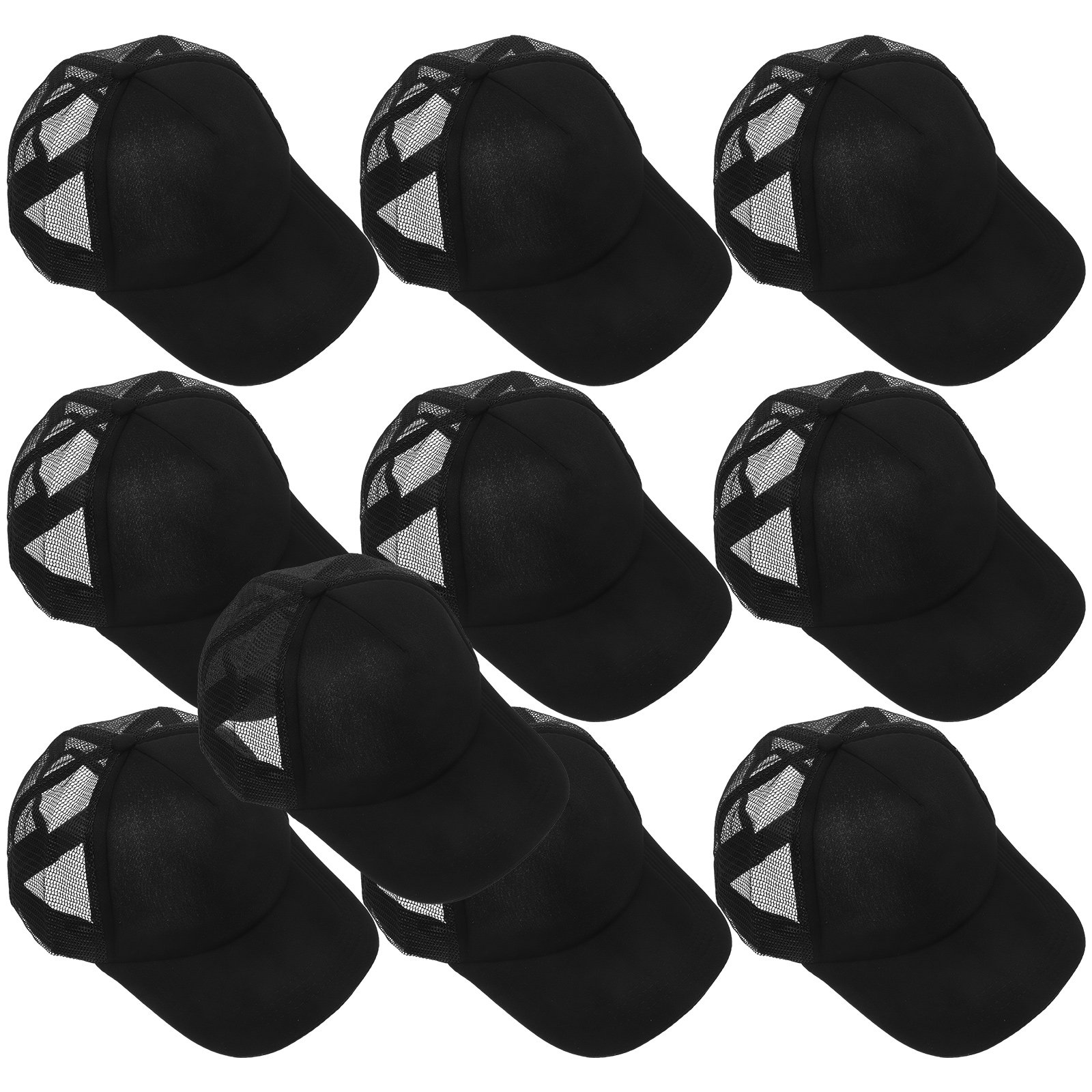 Hat Sublimation Blank - 10Pcs DIY Blank Baseball Caps Mesh