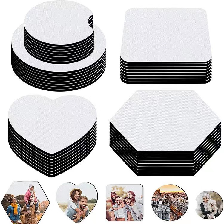 Puzzle Blank White - 20PCS Bulk Sublimation Blanks Coaster DIY
