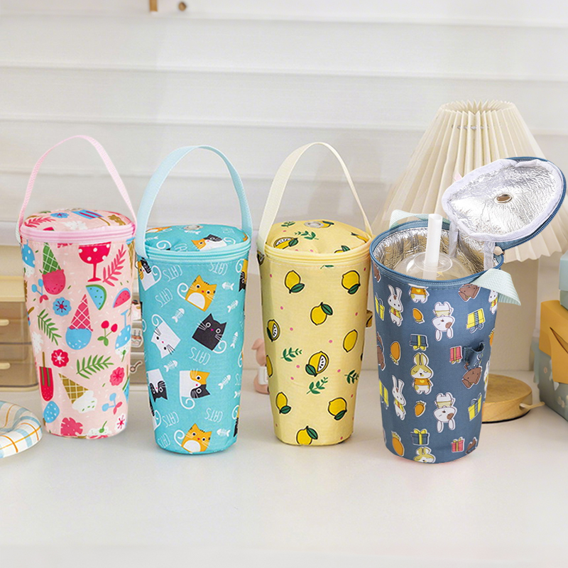 Tote Bag Sublimation - New Portable Milk Tea Tote Bag