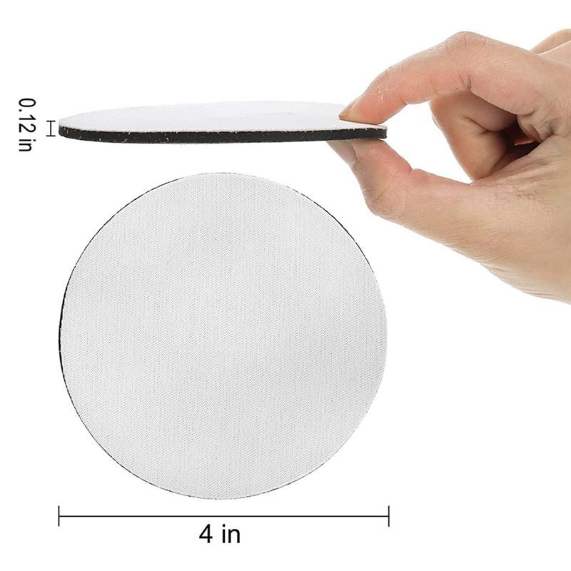 Coaster Sublimation Blank - Multifunction 120 Pack Sublimation Blank Coaster,