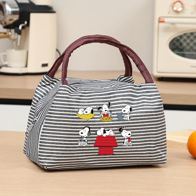 Tote Bag Sublimation - Snoopys Insulated Lunch Box Oxford Cloth
