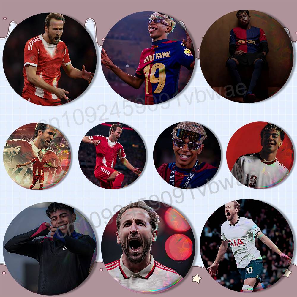 Button Badge Blank - game Harry Kane cool Lamine Yamal