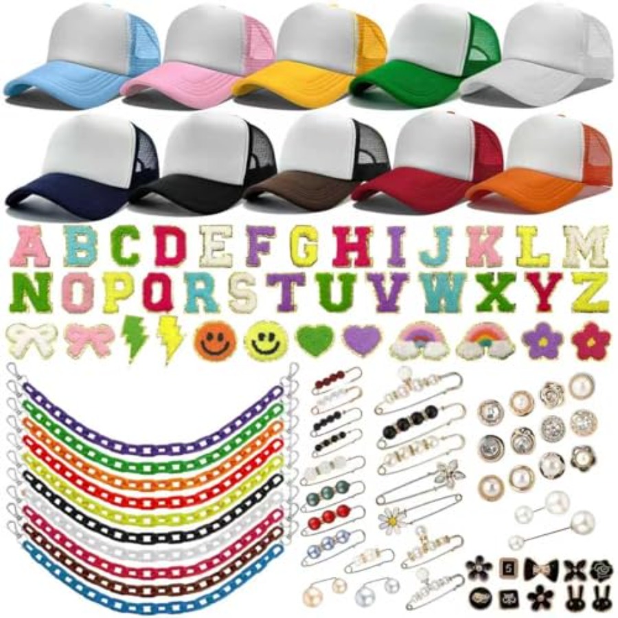 Hat Sublimation Blank - 10 Pack Blank Trucker Hats DIY