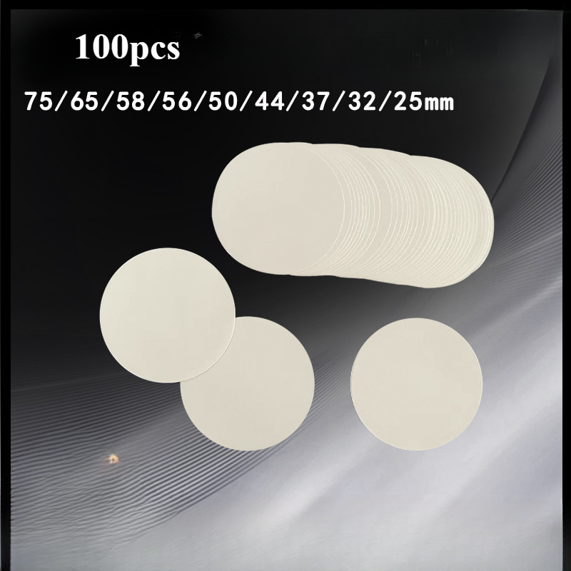 Button Badge Blank - 100pcs Round Paper for Button Badge