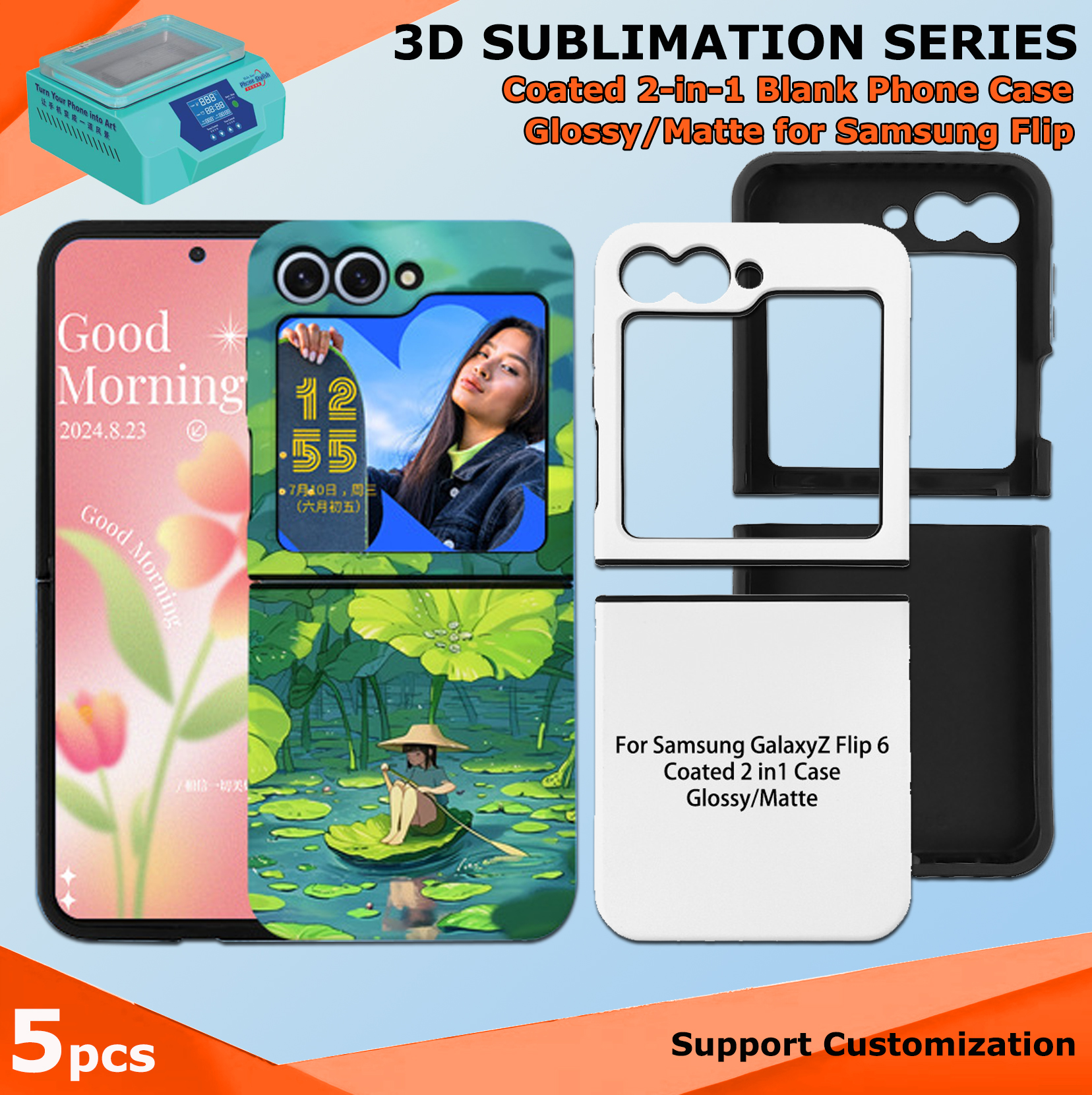 Phone Case Blank Print - Fonlyu 5pcs Coated 2 in 1