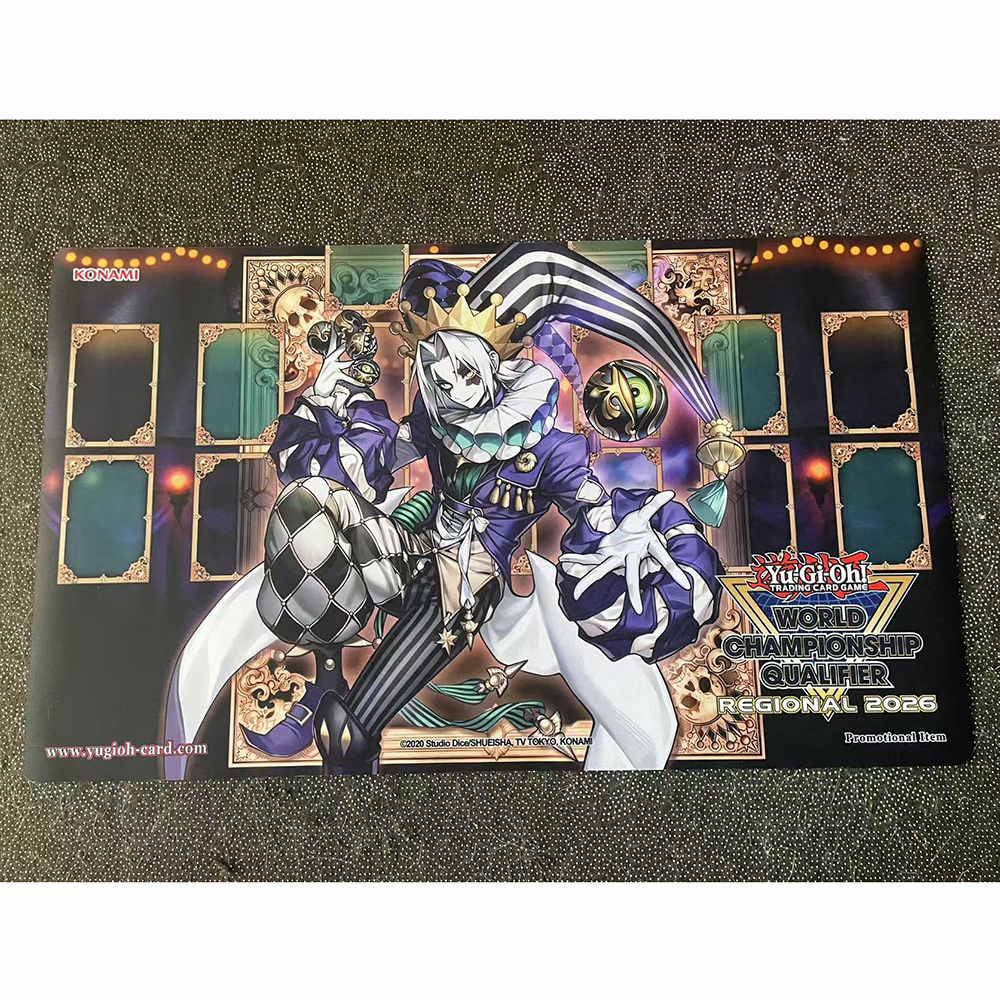 Door Mat Blank - Yu-Gi-Oh Playmat Clown Clan Whiteface Card