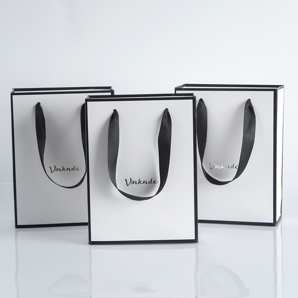 Tote Bag Sublimation - 50pcs Custom Logo Luxury Retail Boutique