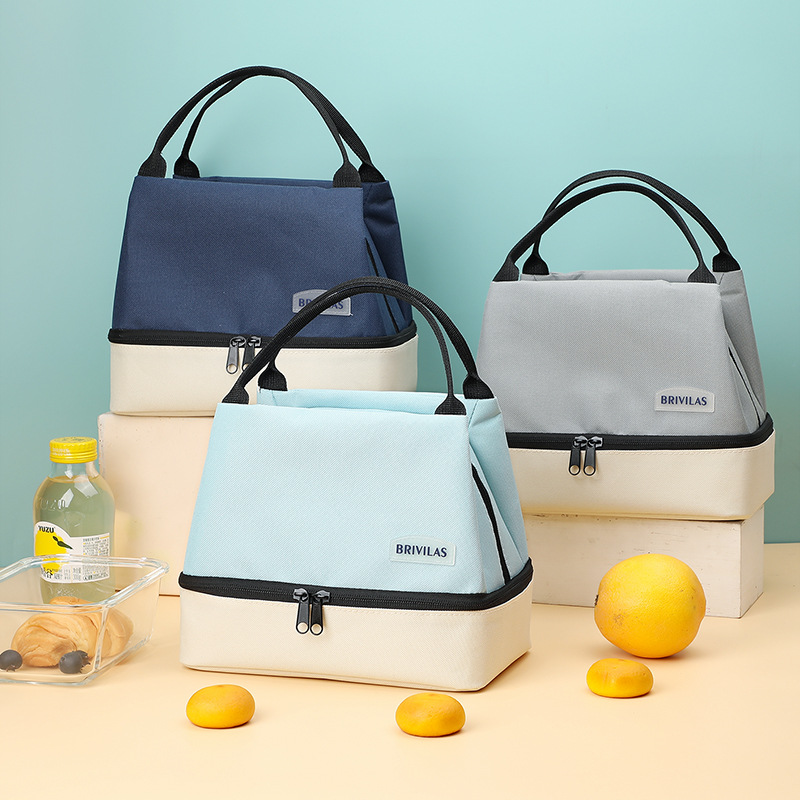 Tote Bag Sublimation - Hot Selling Double Layer Insulated Lunch