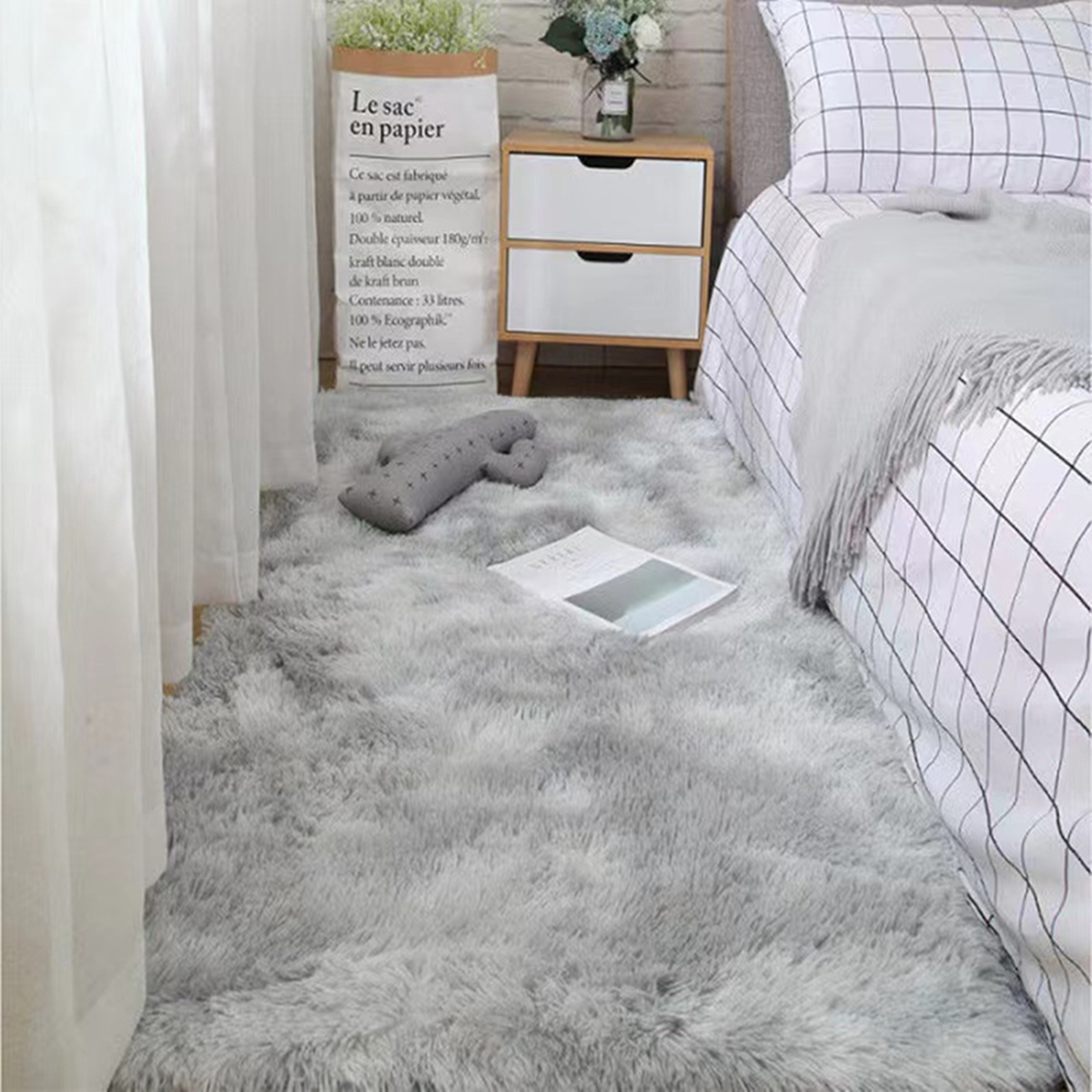 Door Mat Blank - Soft Area Rugs For Bedroom Fluffy,