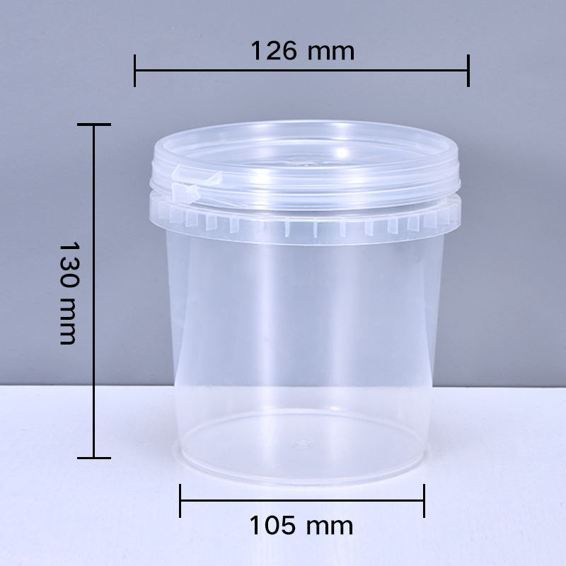 Empty 1L plastic bucket with L - Water Bottle Blank review and price