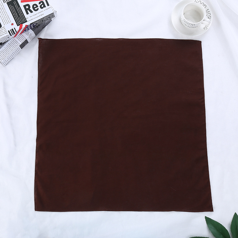 Headscarf Cotton Solid Color R - Bandana Blank White review and price