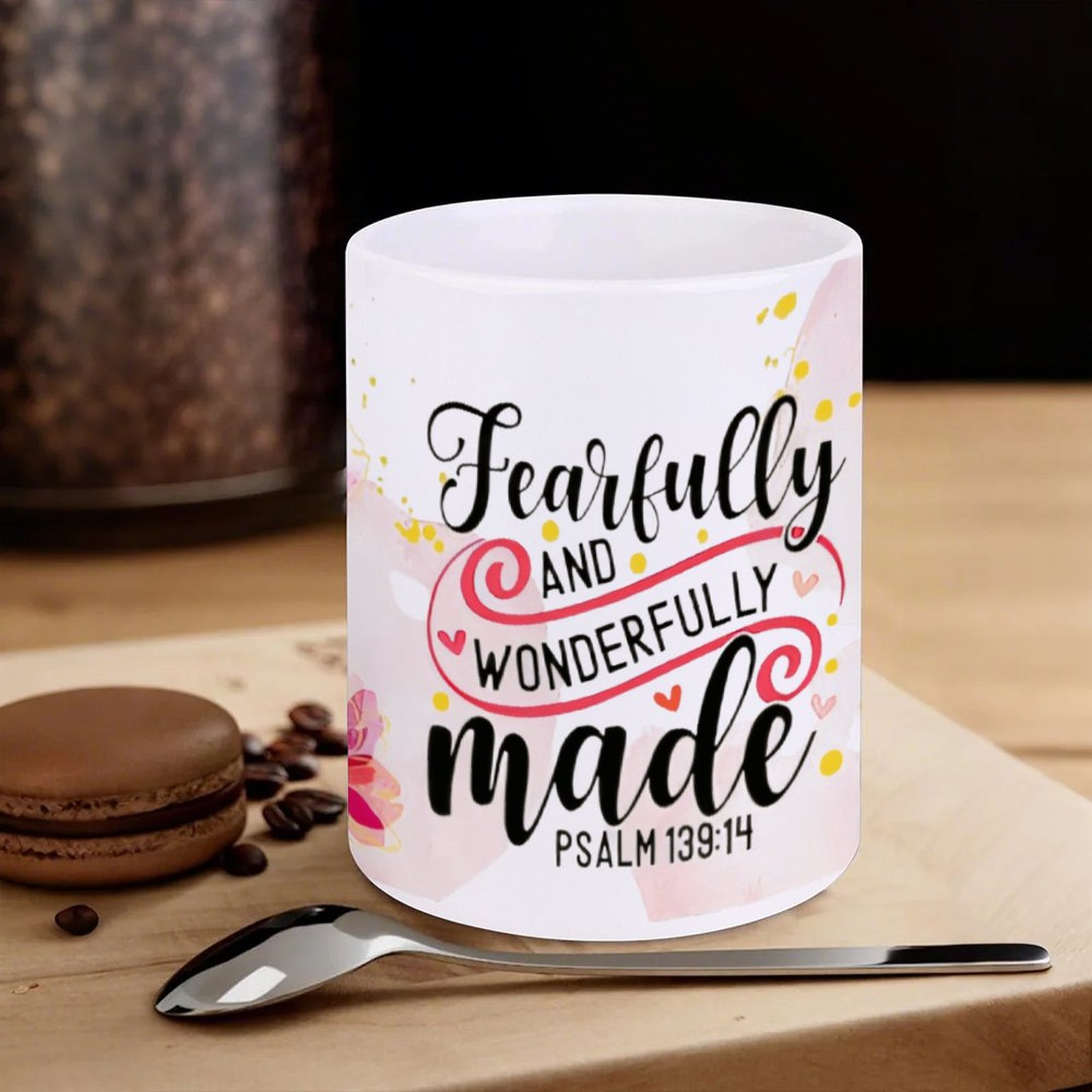 Fearfully And Wonderfully Made - Sublimation Mug White review and price