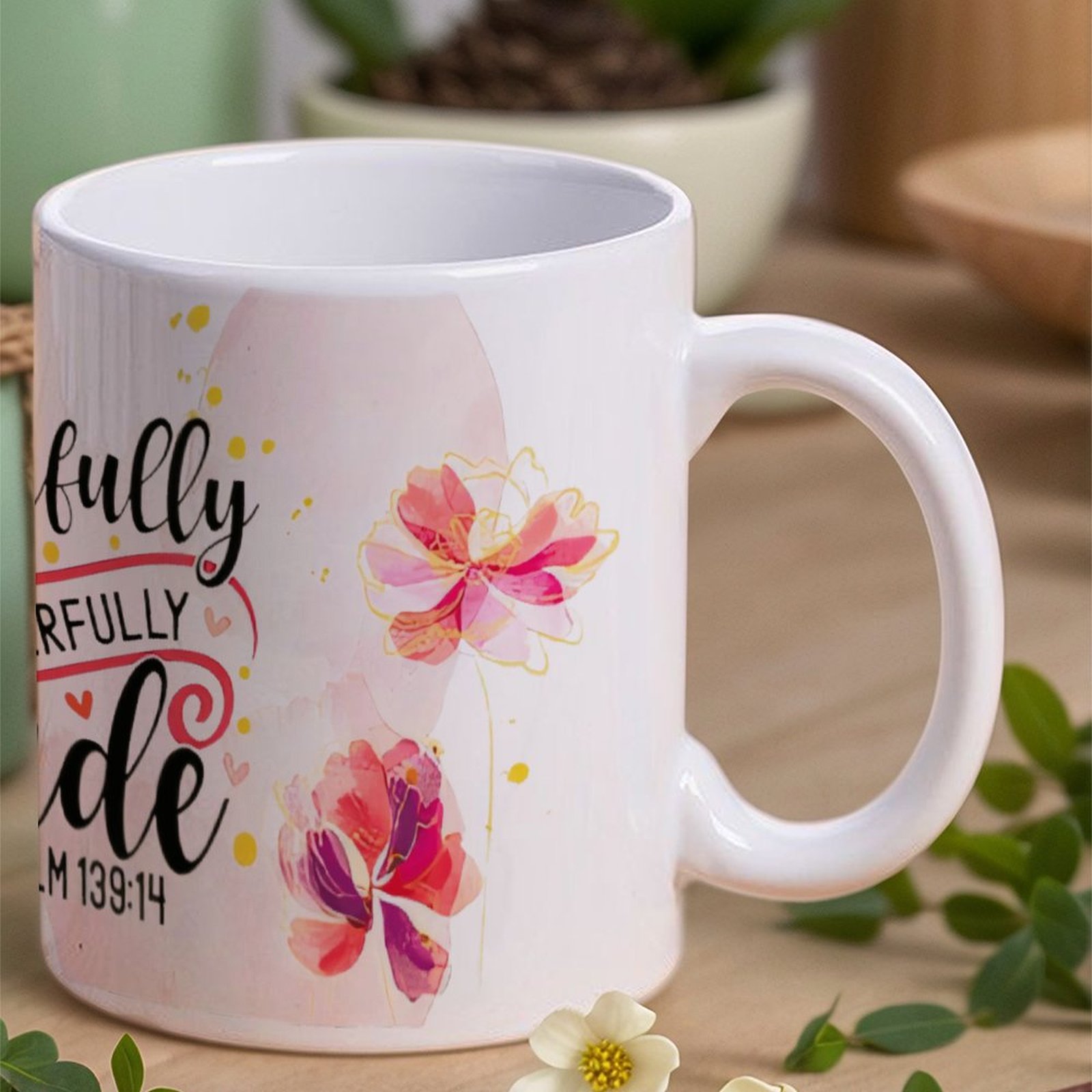 Fearfully And Wonderfully Made - Sublimation Mug White review and price