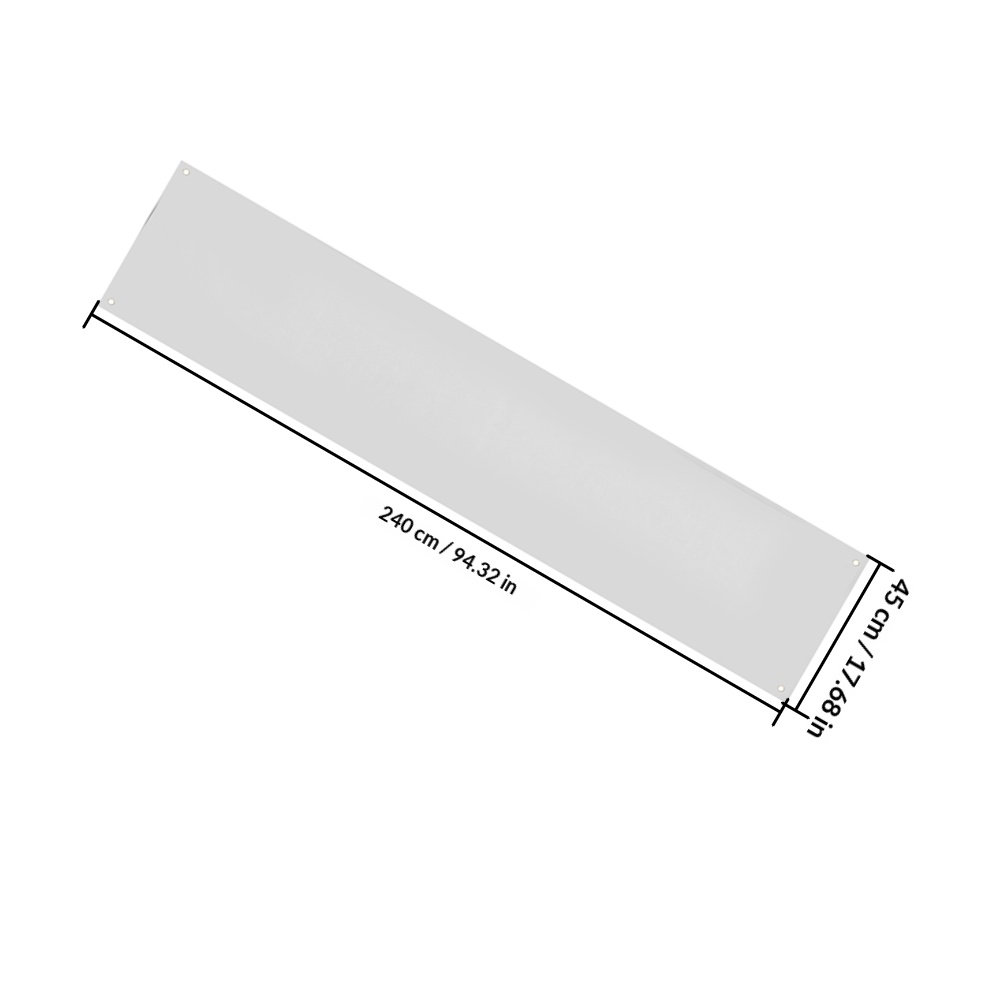 Large Blank DIY Banner White B - Yard Sign Blank review and price