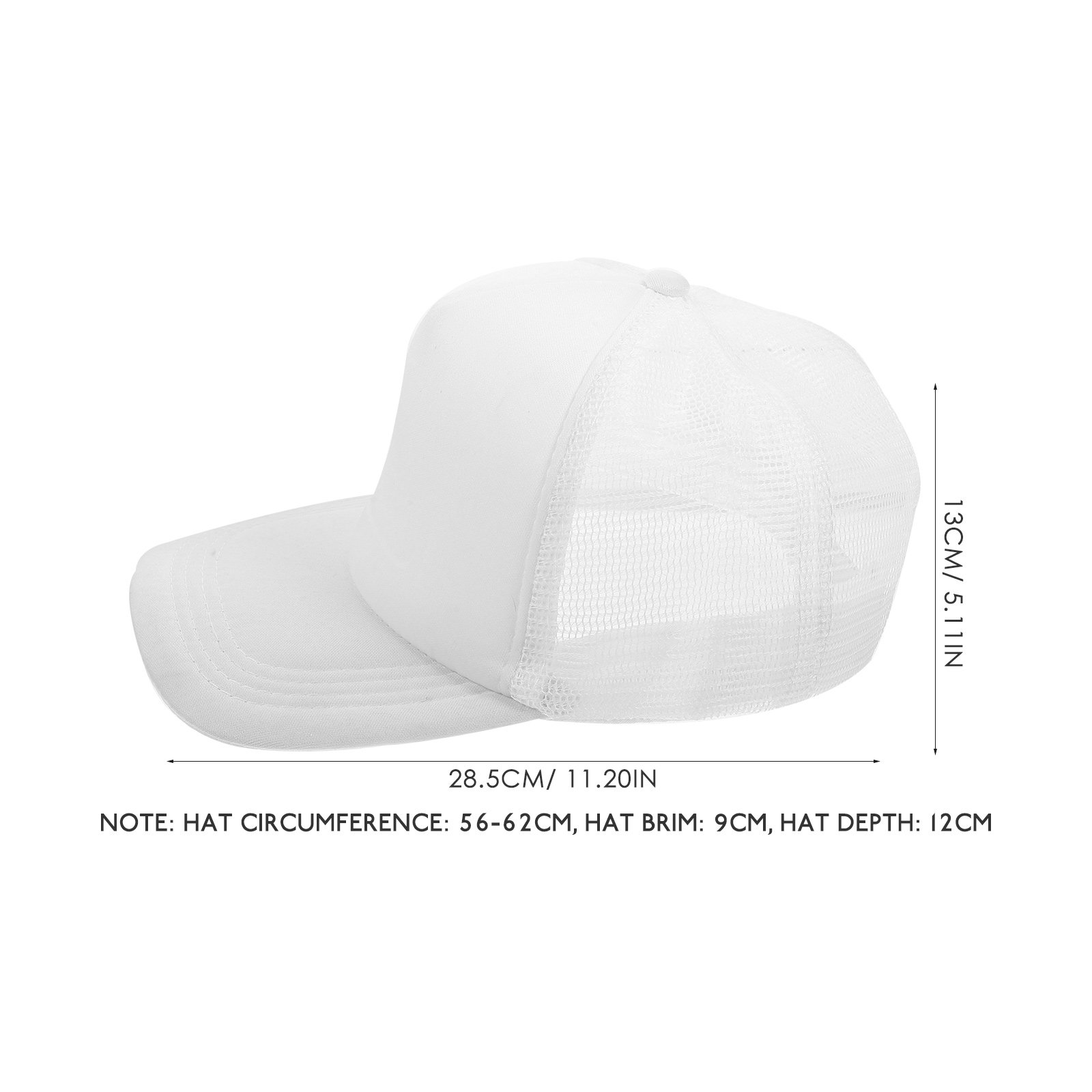 10Pcs Blank Baseball Caps Mesh - Hat Sublimation Blank review and price