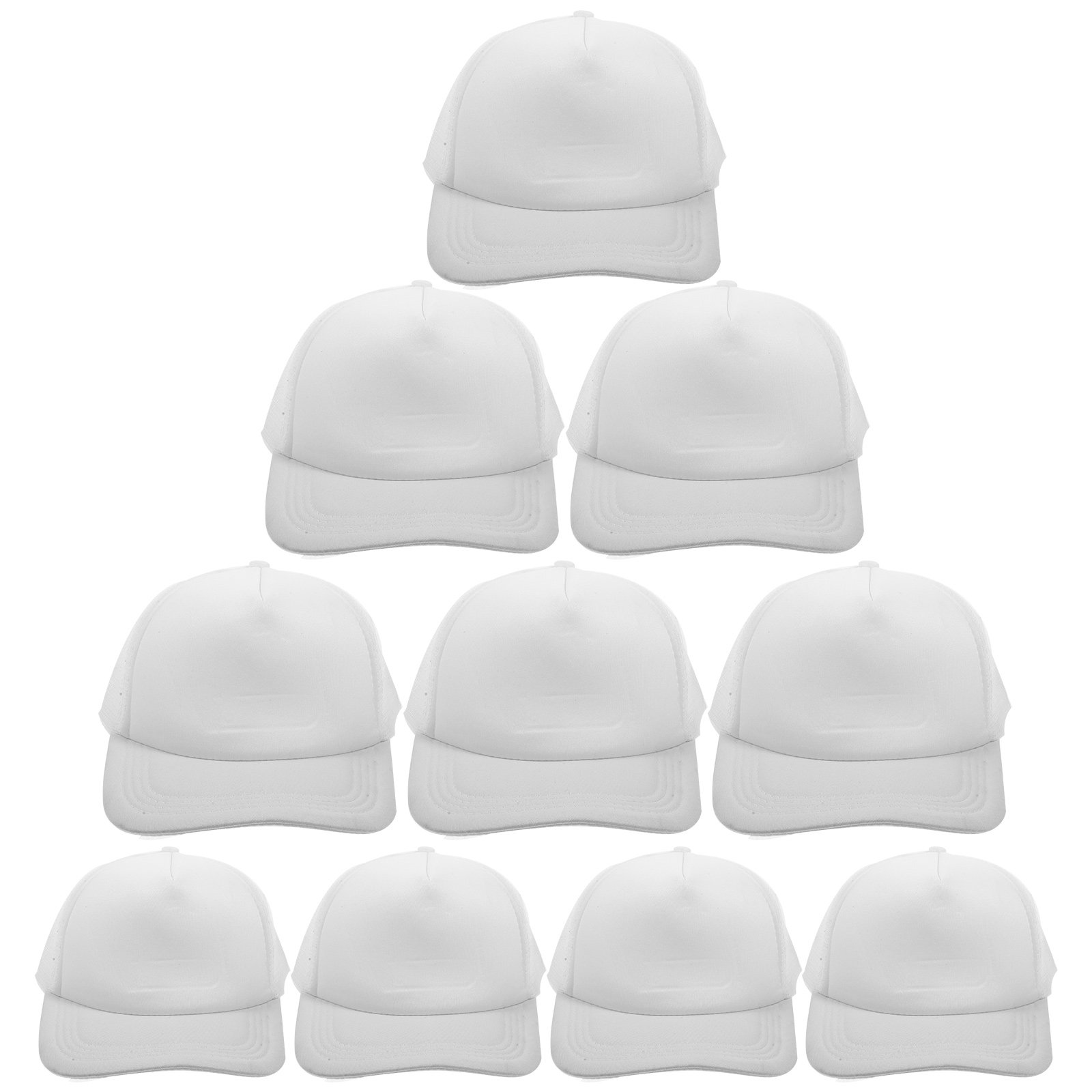 10Pcs Blank Baseball Caps Mesh - Hat Sublimation Blank review and price