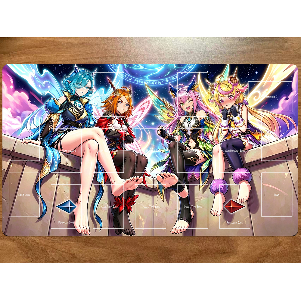 Yu-Gi-Oh Playmat Elfnote Regin - Door Mat Blank review and price