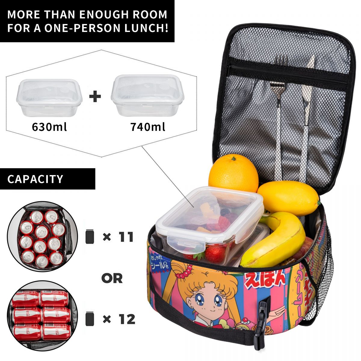 Cartoon Sailors Moons Insulate - Tote Bag Sublimation review and price