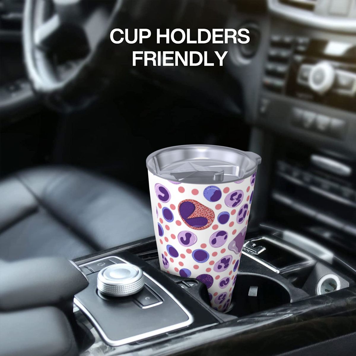 Large White Blood Cell Pattern - Tumbler 20Oz White review and price