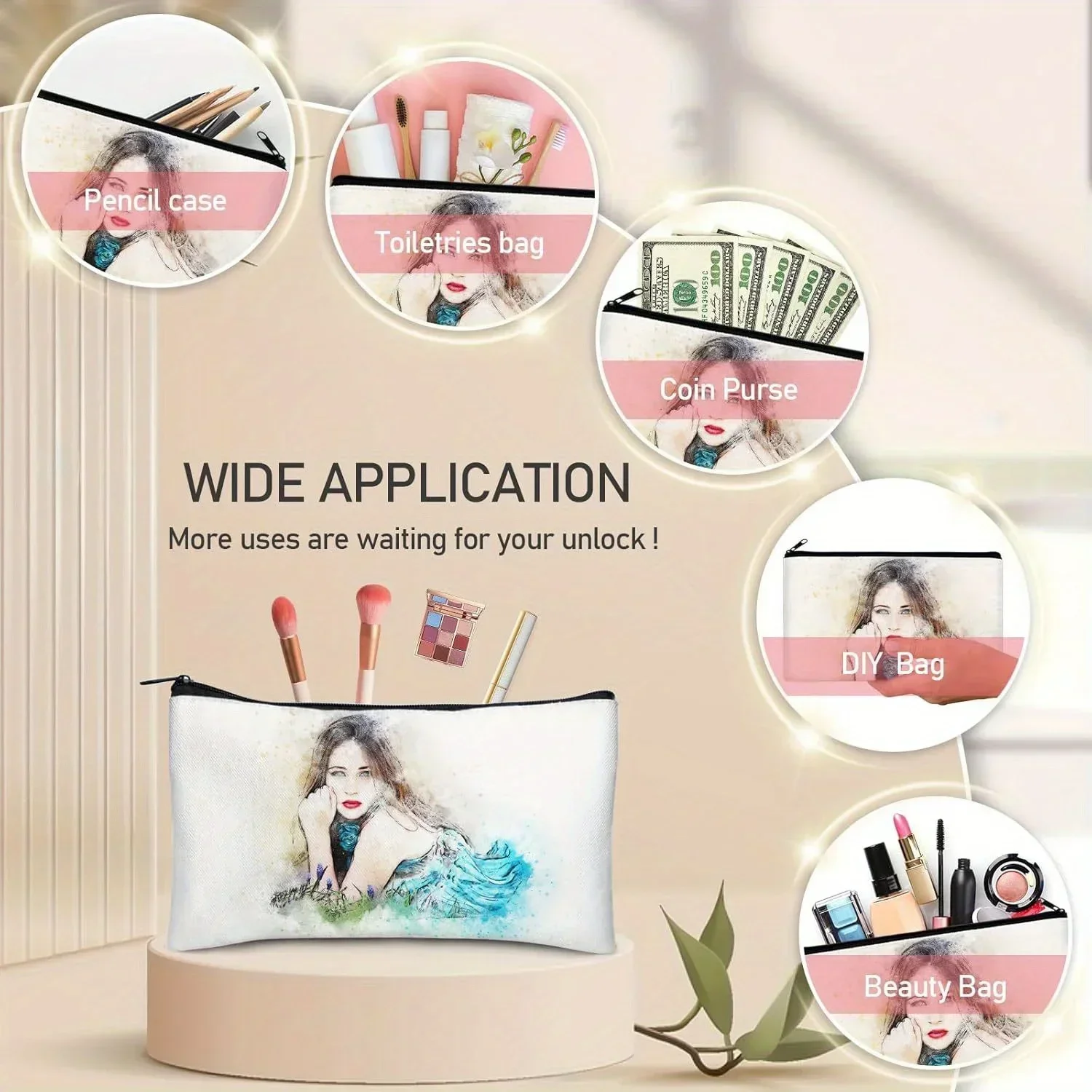 20pcs Sublimation Blank Makeup - Tote Bag Sublimation review and price