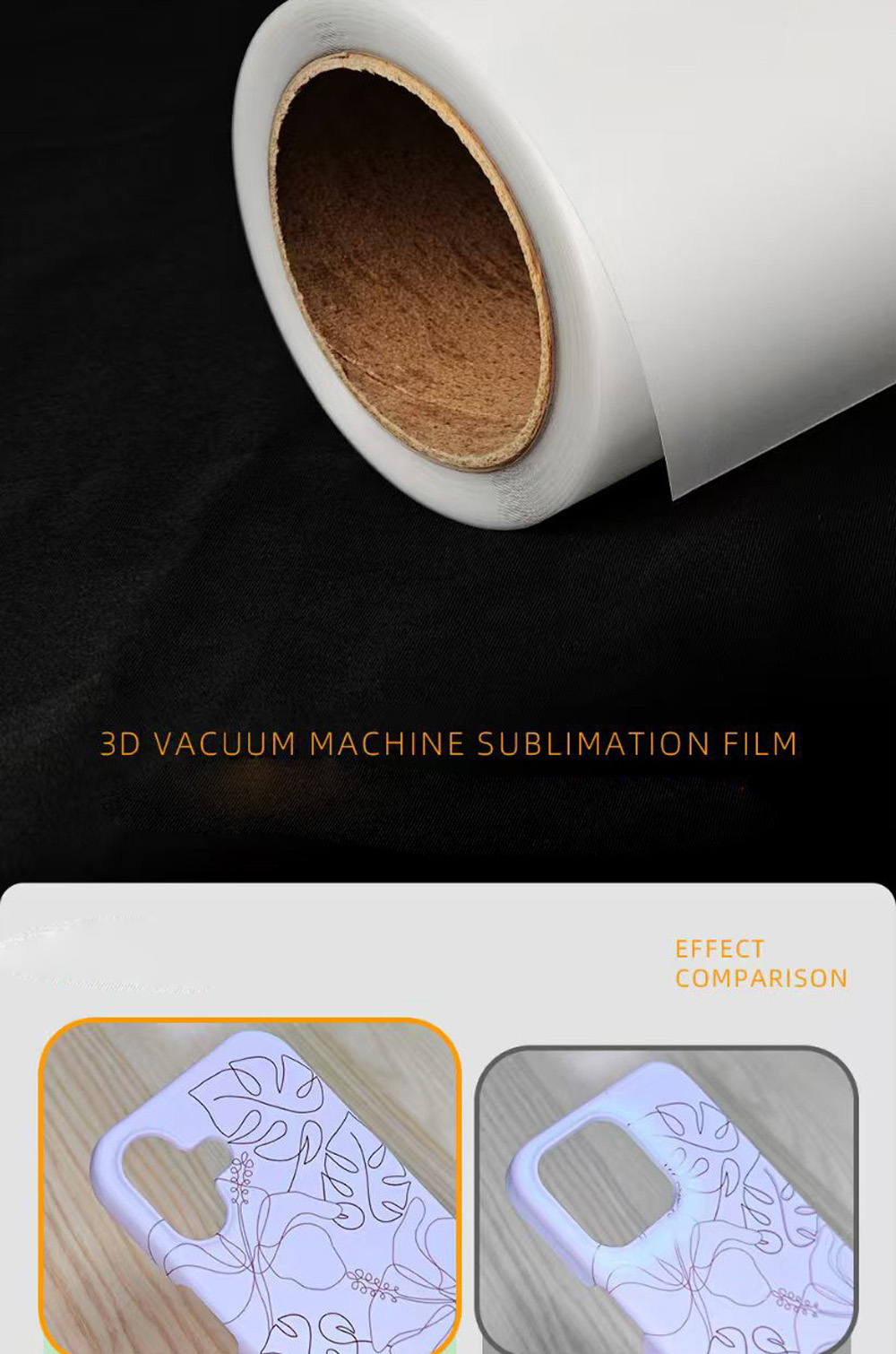 FONLYU 420mm*40mm Roll 3D Subl - Phone Case Blank Print review and price