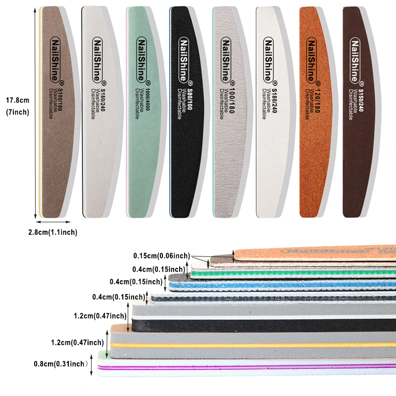 8Pcs/Box Nail File Buffer Kit  - Photo Acrylic Block review and price