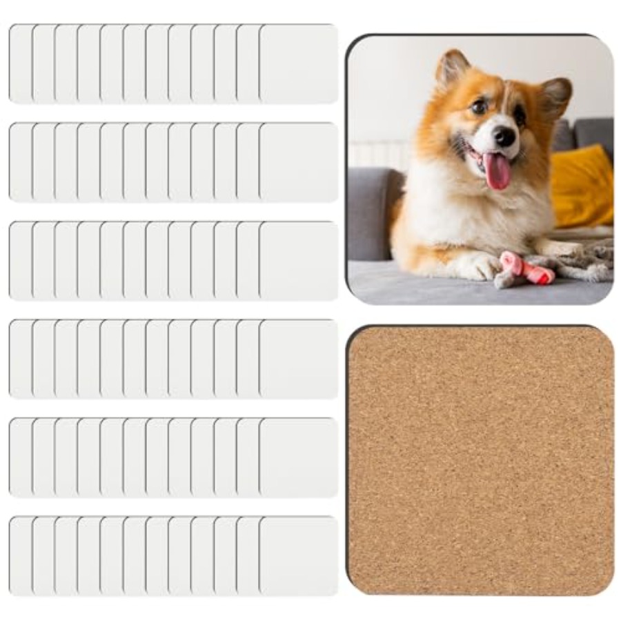 PCS Sublimation Coasters Blank - Coaster Sublimation Blank review and price