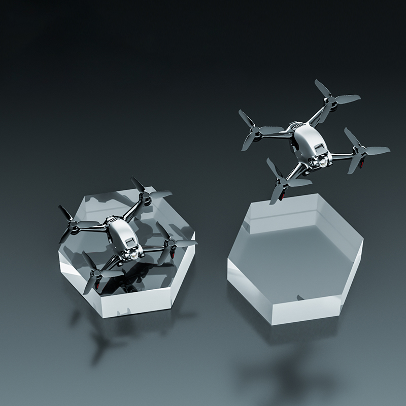 Clear Polished Hexagonal Acryl - Photo Acrylic Block review and price