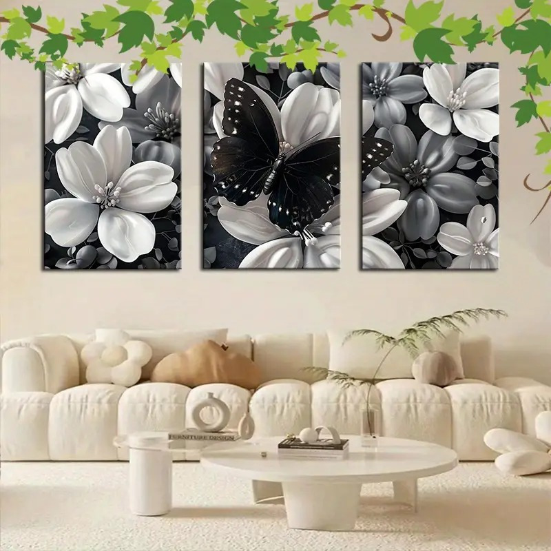 Framed Set of 3 Canvas Wall Ar - Canvas Wrap Ready review and price