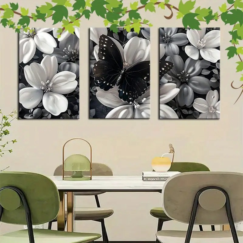 Framed Set of 3 Canvas Wall Ar - Canvas Wrap Ready review and price