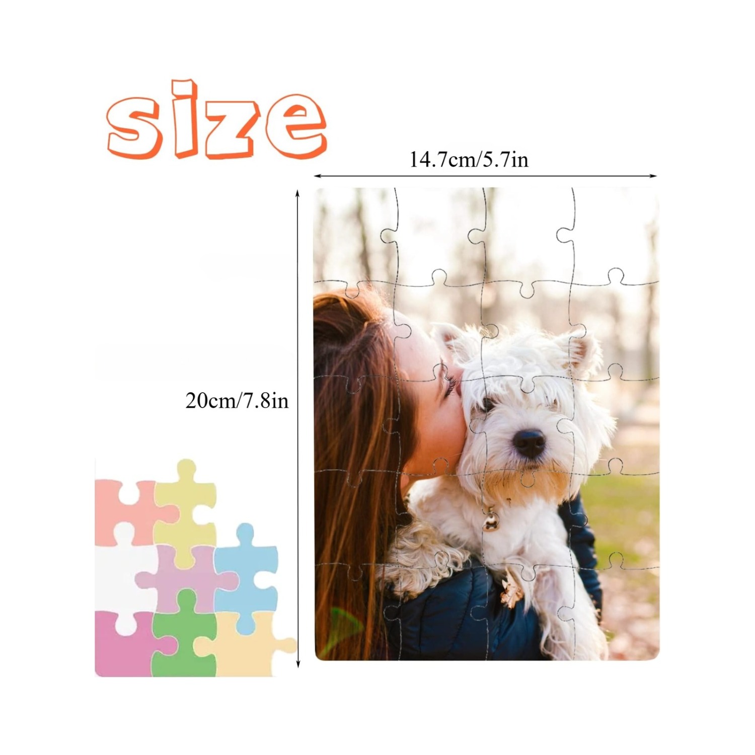 6pcs Blank Sublimation Puzzles - Puzzle Blank White review and price