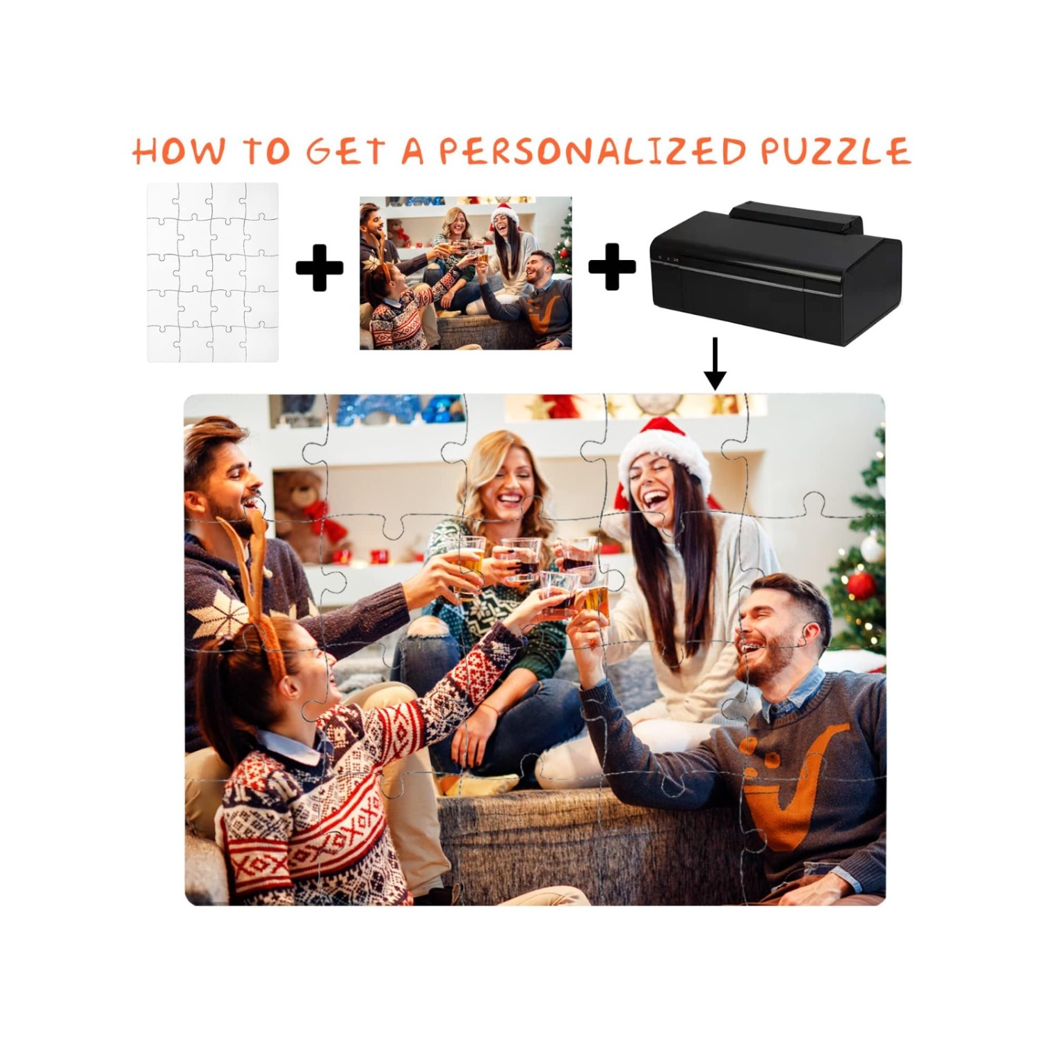 6pcs Blank Sublimation Puzzles - Puzzle Blank White review and price