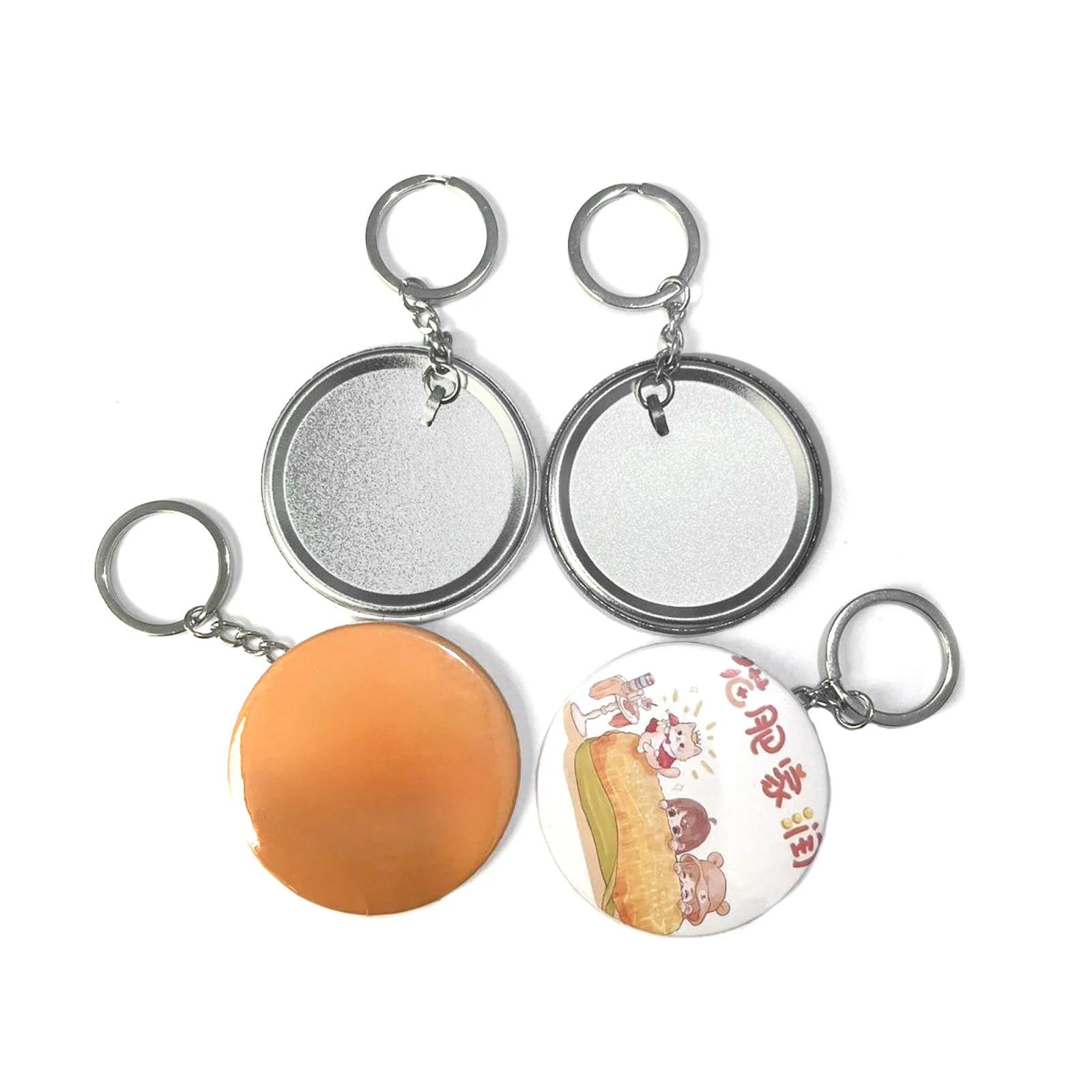 100PCS 44MM 58MM Plastic Metal - Button Badge Blank review and price