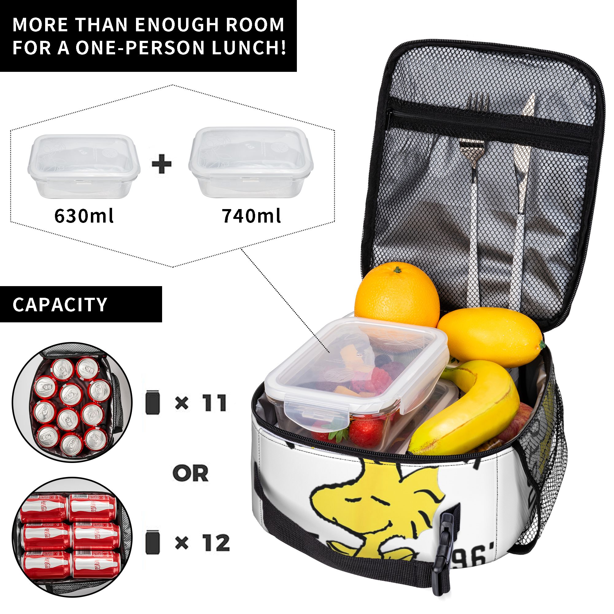 Peanuts Woodstock Snoopy Insul - Tote Bag Sublimation review and price