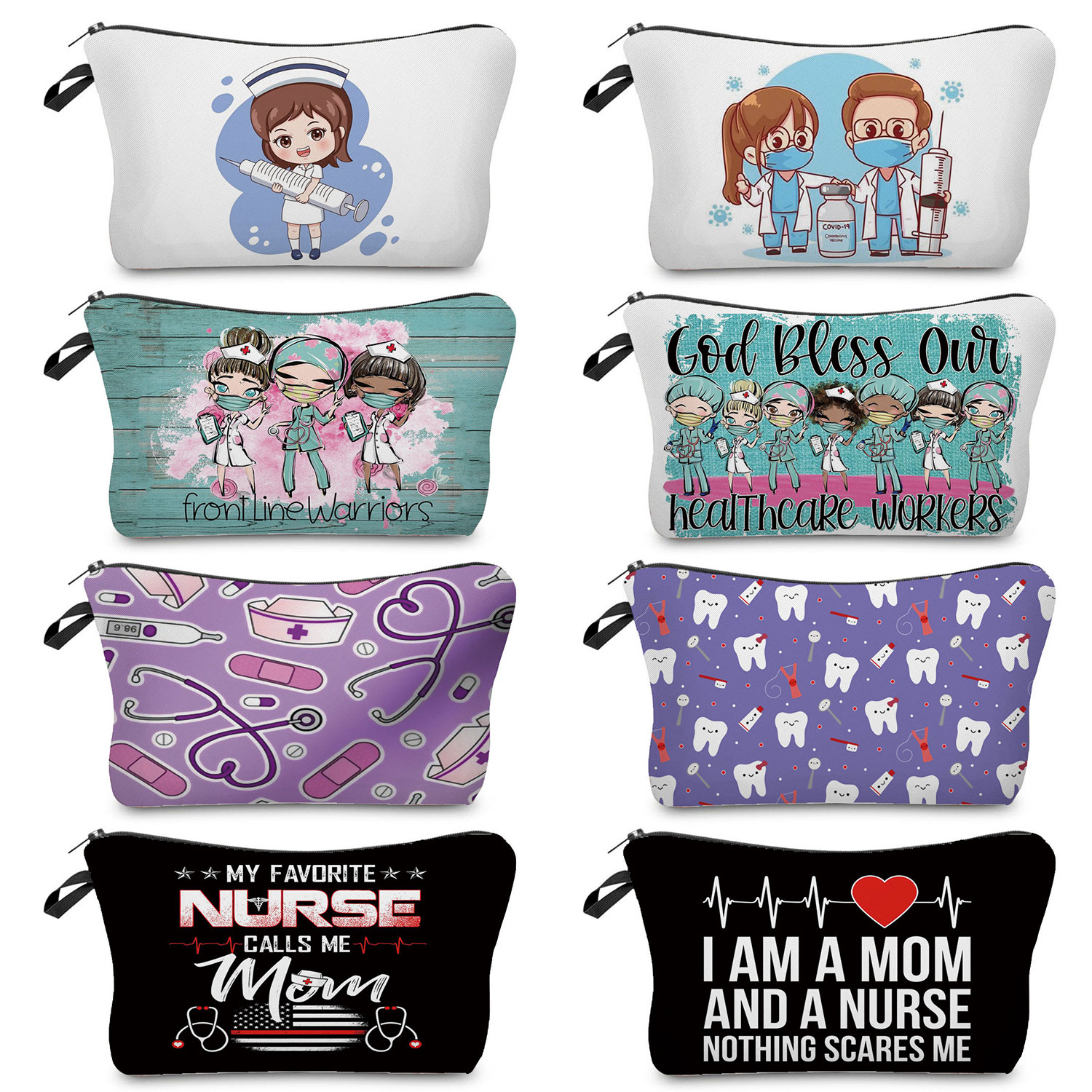 Cartoon Dentist Nurse Print Co - Pillow Cover Sublimation review and price