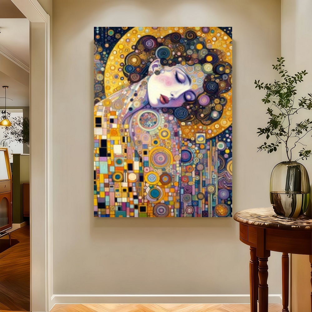 Framed S Gustav Klimt Inspired - Canvas Wrap Ready review and price