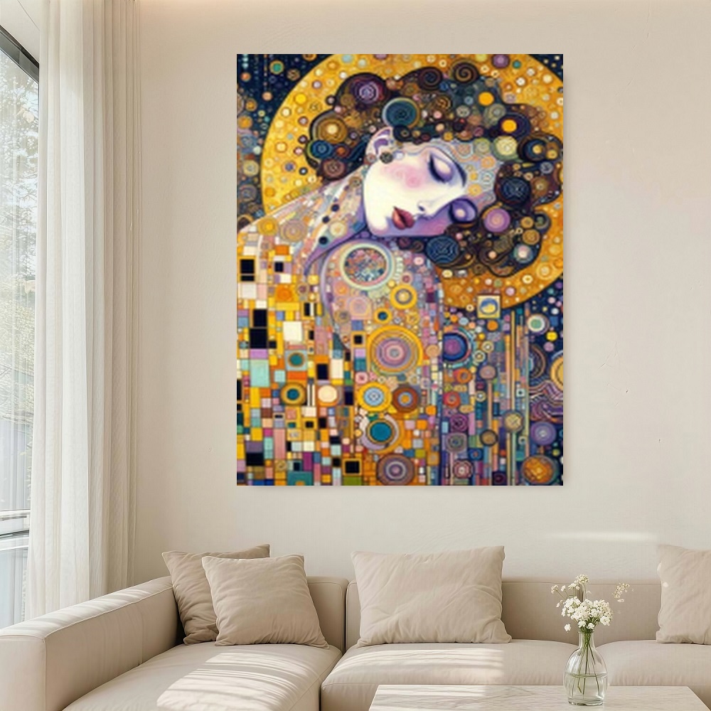 Framed S Gustav Klimt Inspired - Canvas Wrap Ready review and price