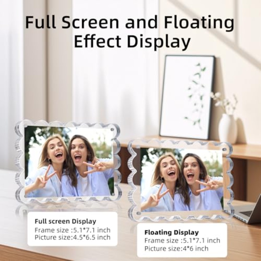 3 Pack Acrylic Picture Frame.  - Photo Acrylic Block review and price