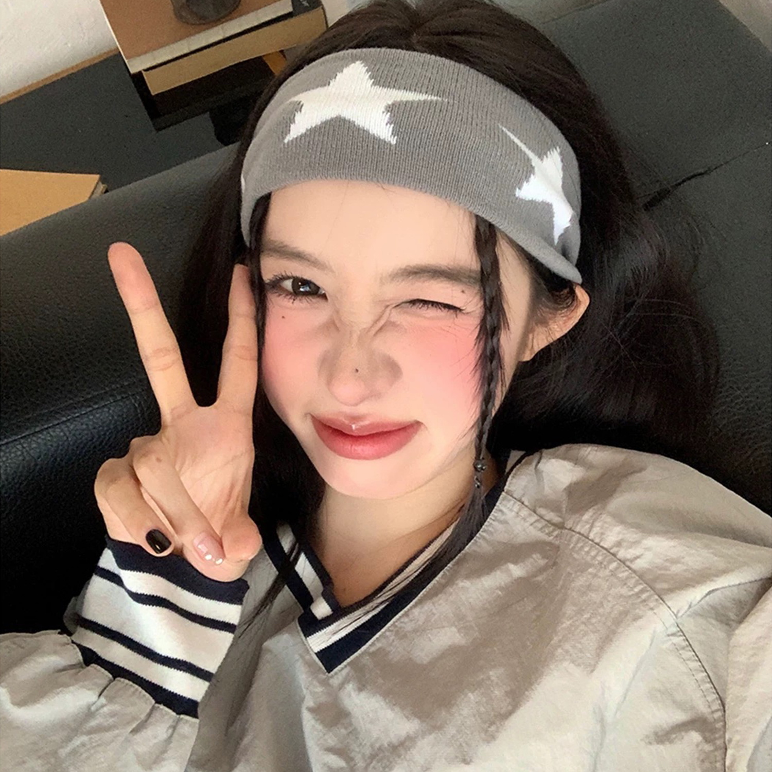 Star Embroidery Sports Headban - Bandana Blank White review and price