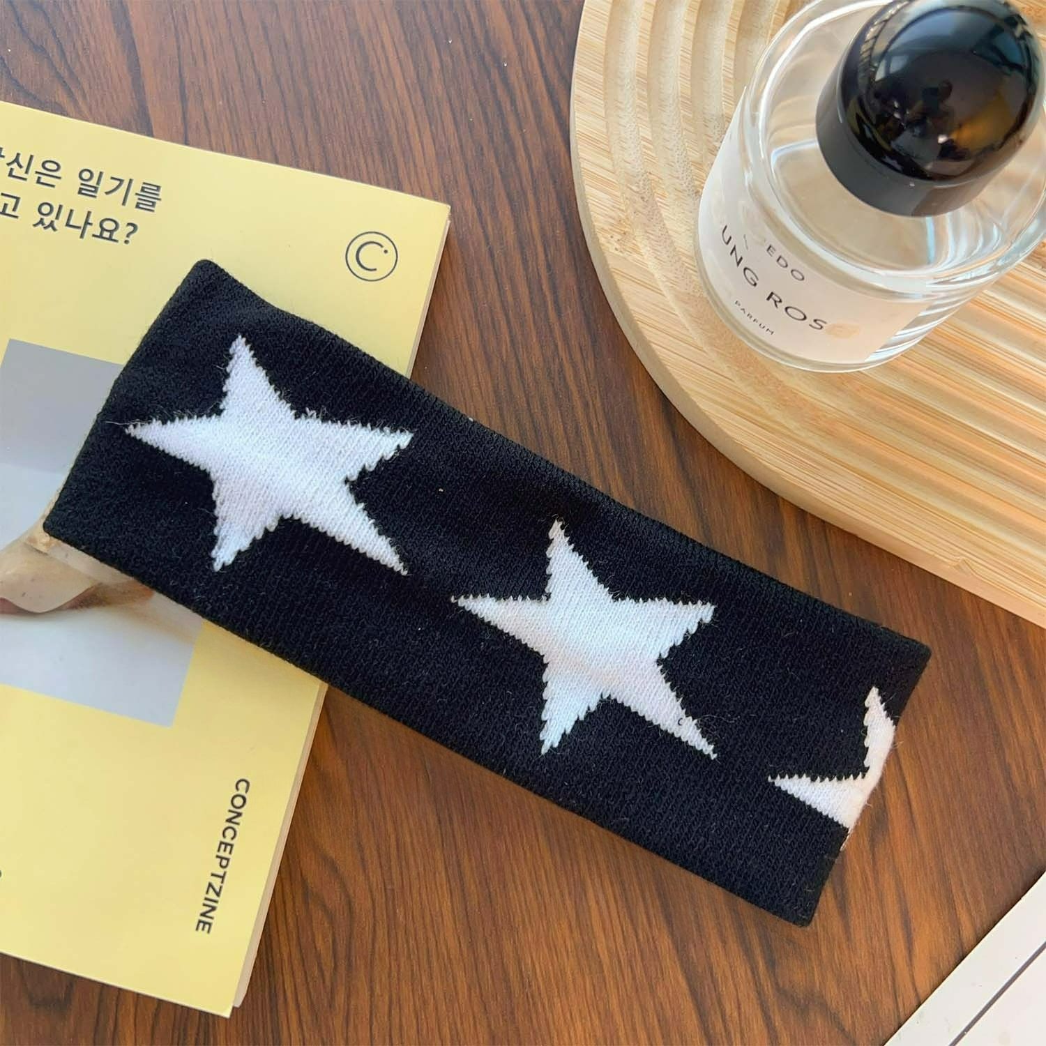 Star Embroidery Sports Headban - Bandana Blank White review and price