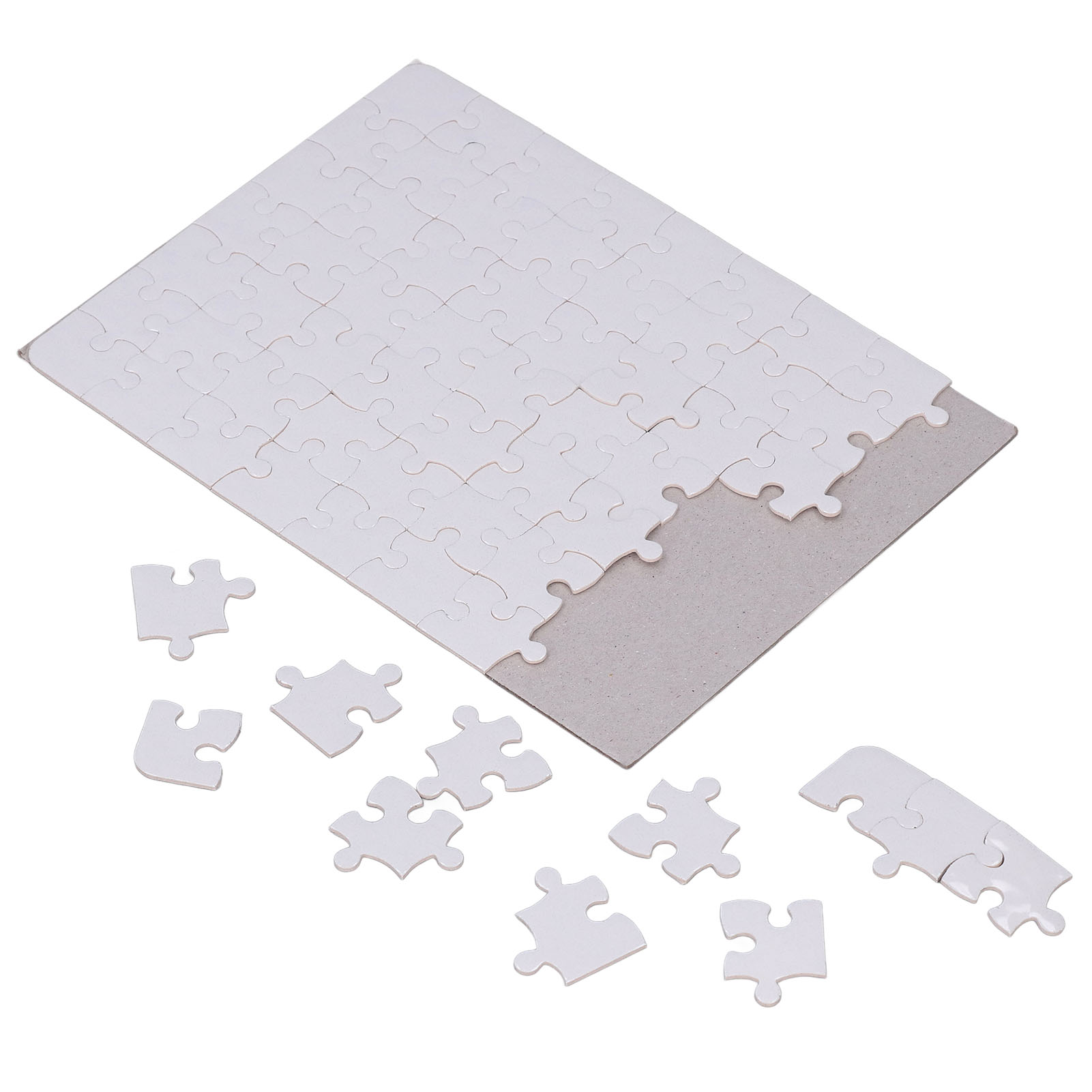 6 Set Blank Puzzles 13x18cm Wh - Puzzle Blank White review and price